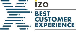 IZO Best Customer Experience Logo